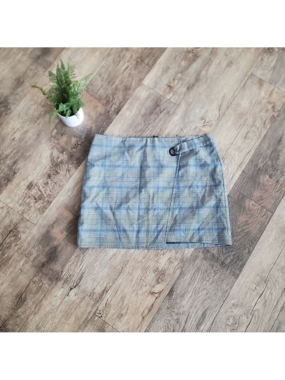 Vince Camuto Houndstooth Pencil Skirt Womens Size 16 Plus Size Lined